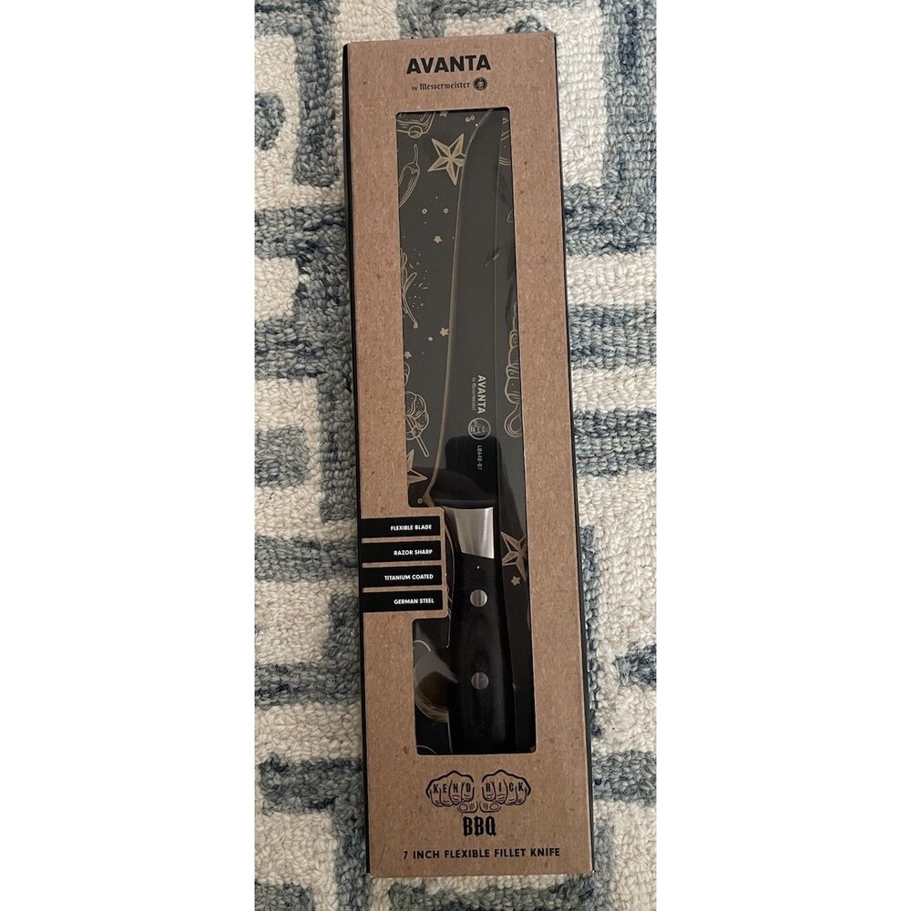 Avanta Messermeister Kendrick BBQ 7” Flexible Fillet Knife New in Box